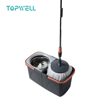 Topwill Stainless Steel Pole Handle wash Mop